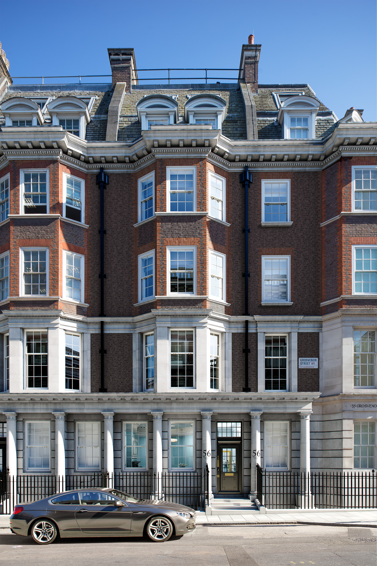 56 Grosvenor Street, Exterior