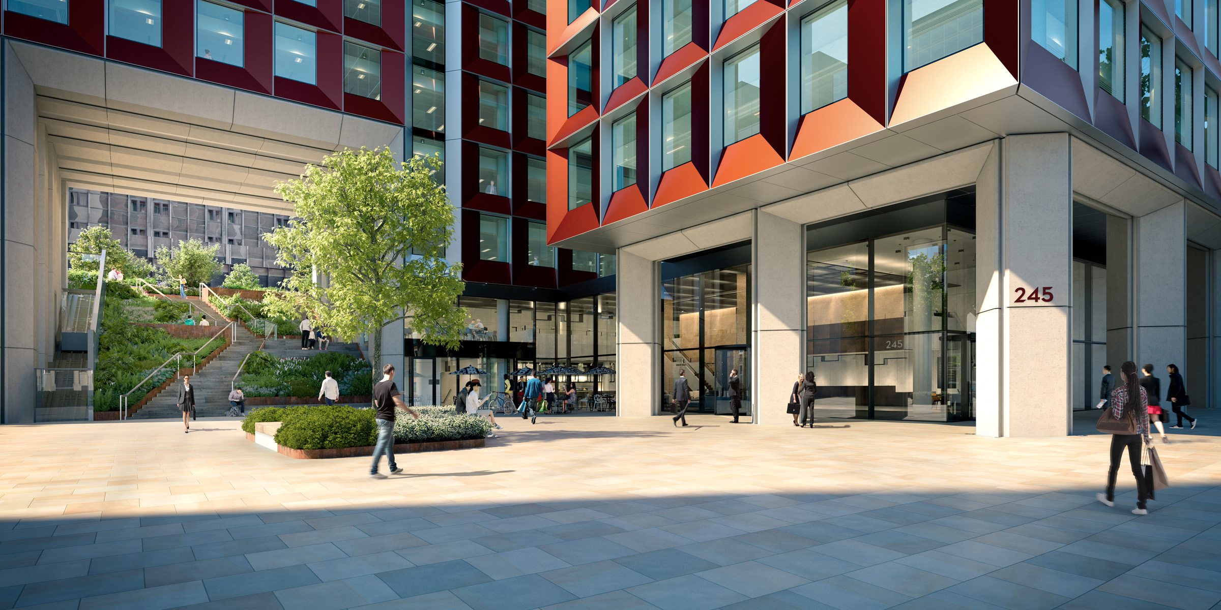 245 Hammersmith Road, Plaza