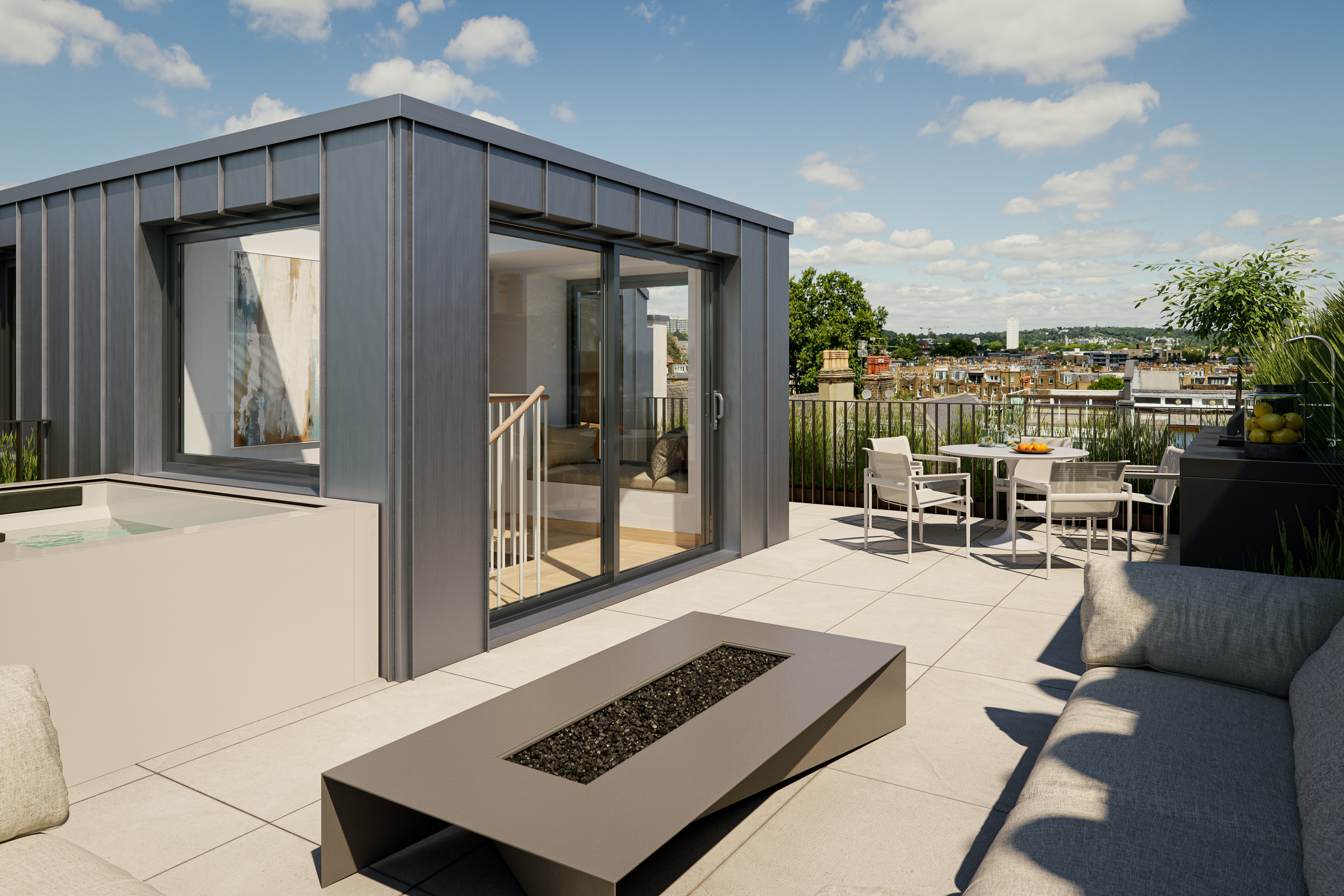 Private Apartment, Roof Terrace 3