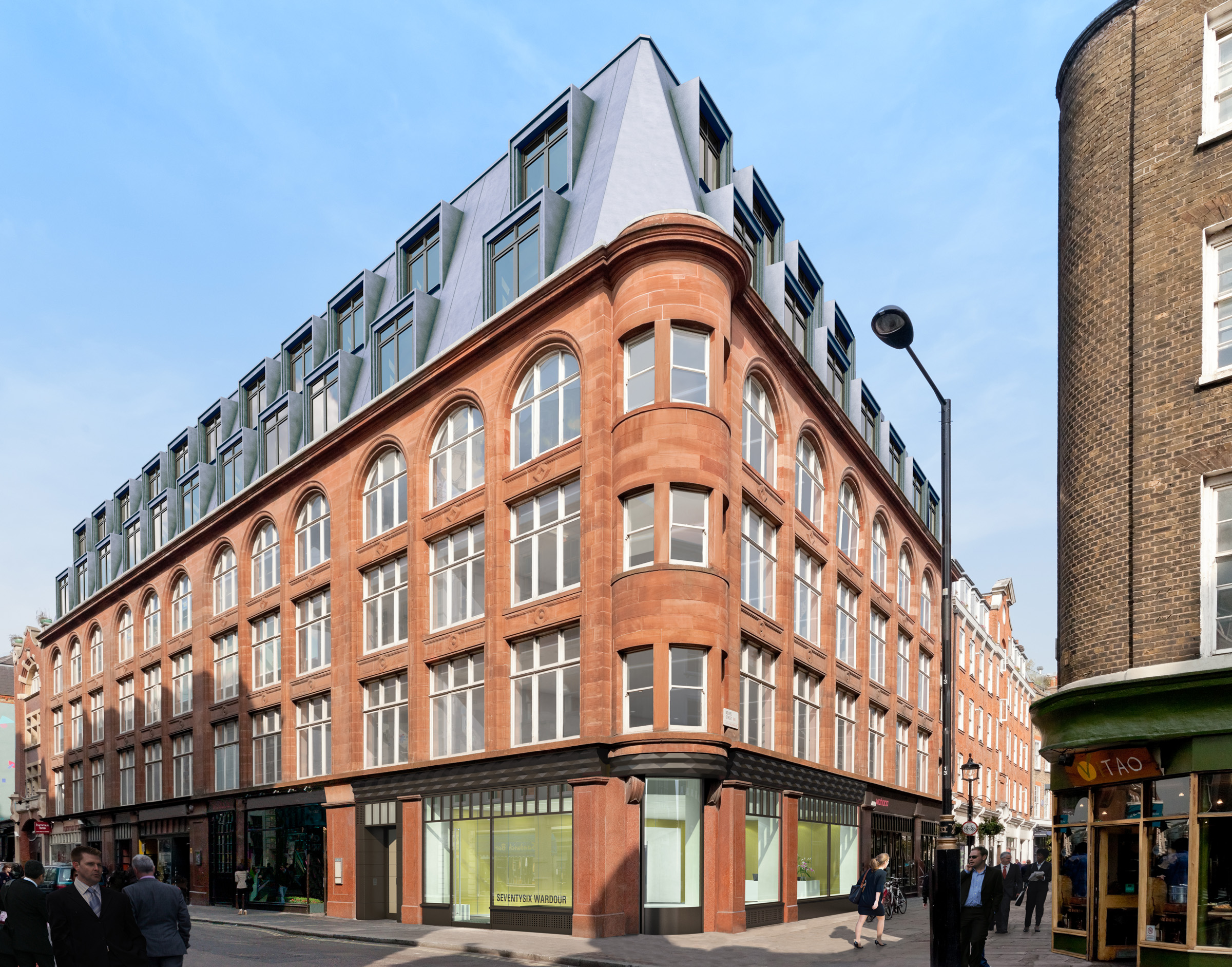 76 Wardour Street, Exterior