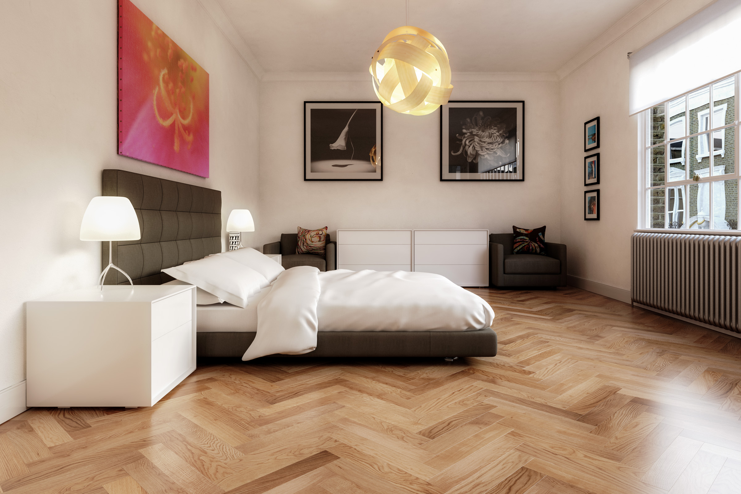 Ted Todd Flooring, Bedroom