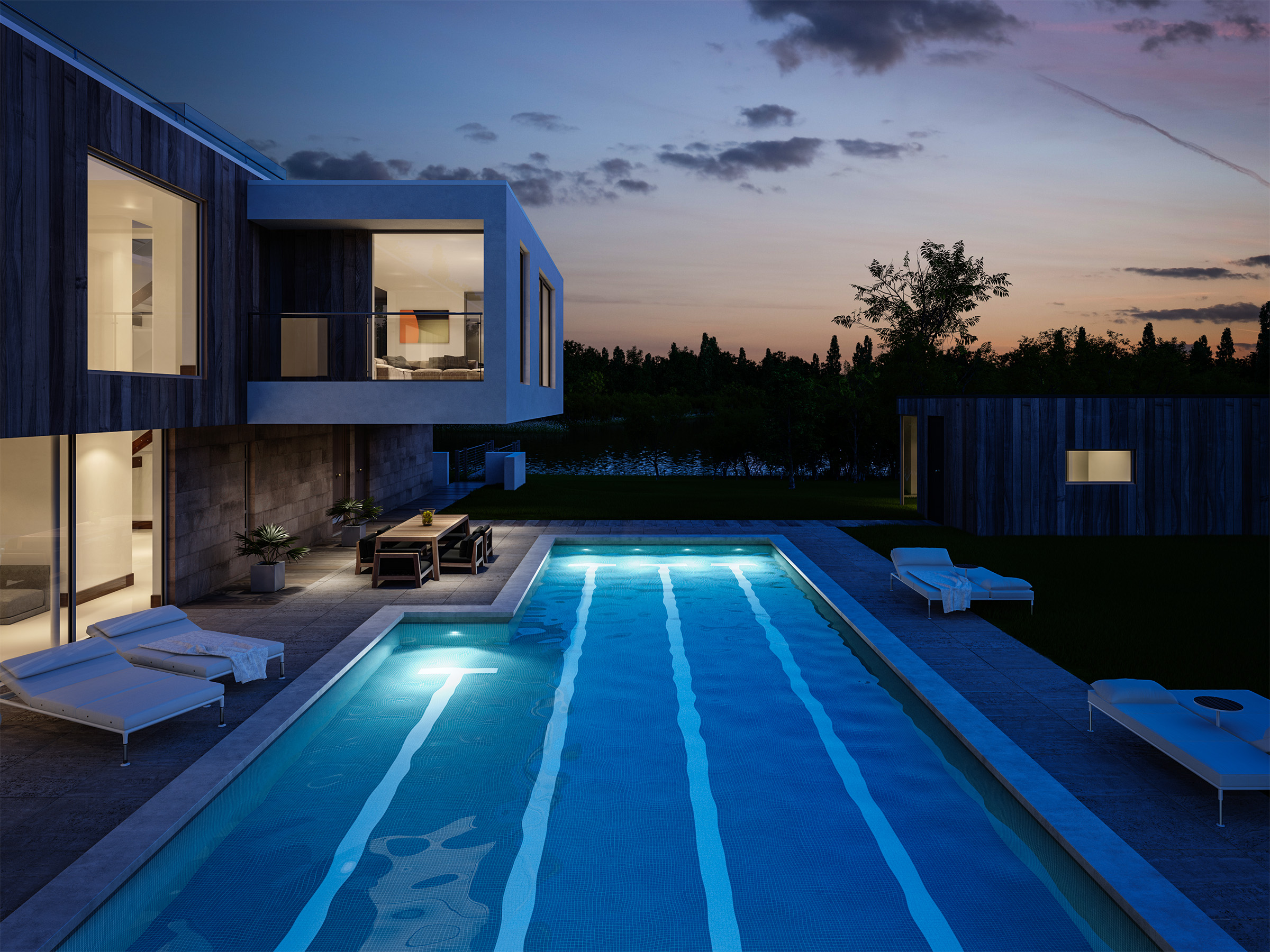 Lakeshore Reserve, Pool