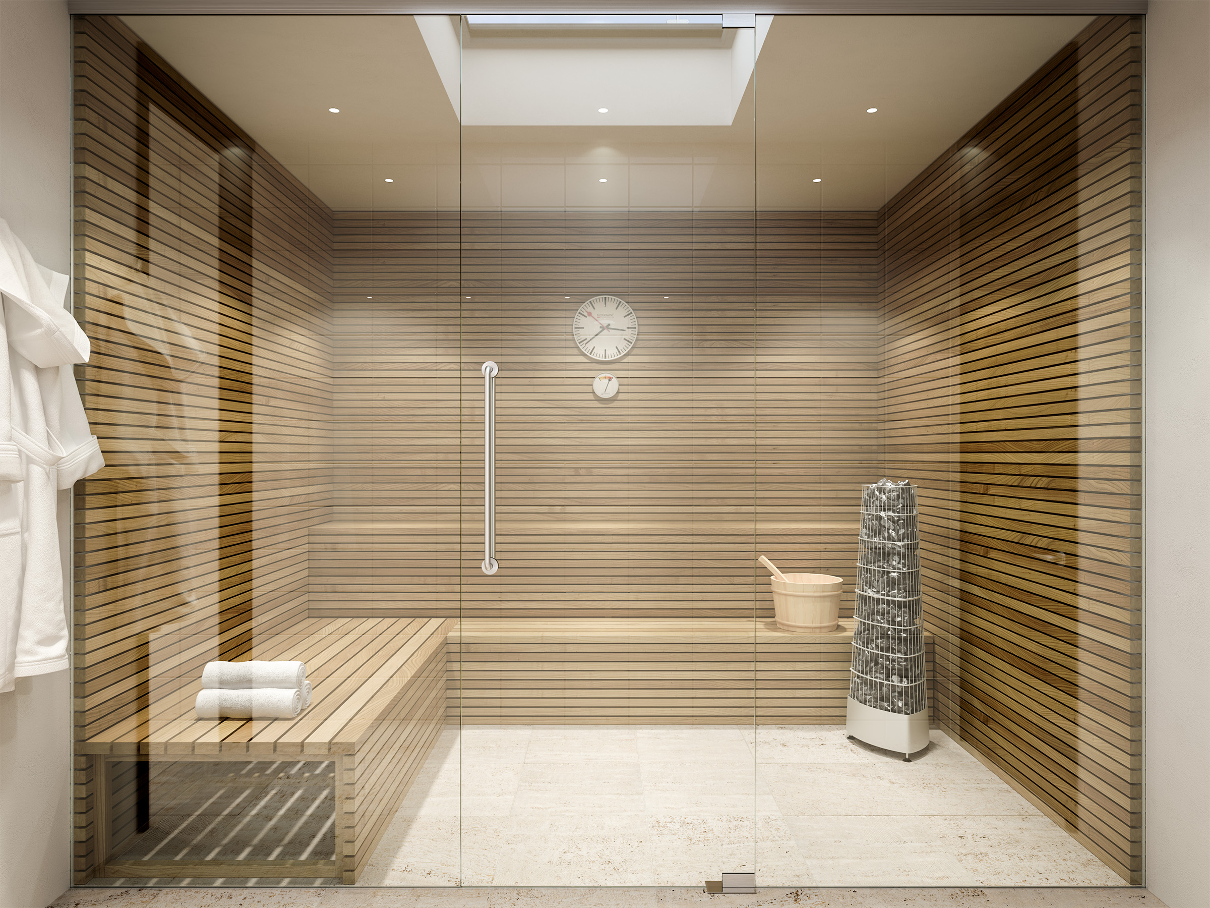 Lakeshore Reserve, Sauna