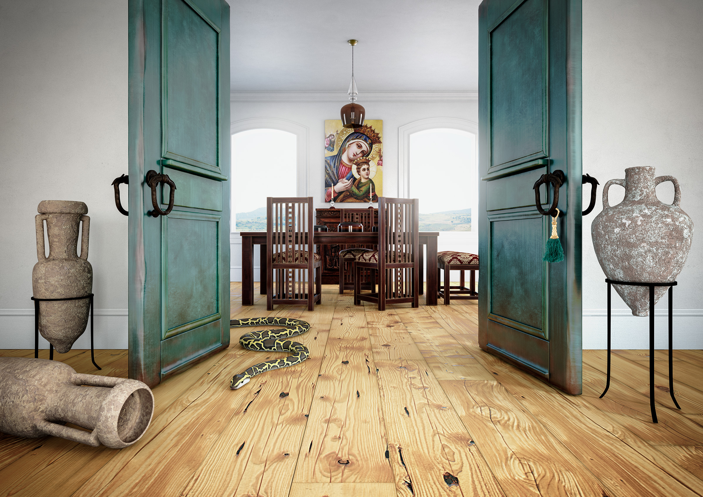 Victorian Woodworks, Netsuke Flooring