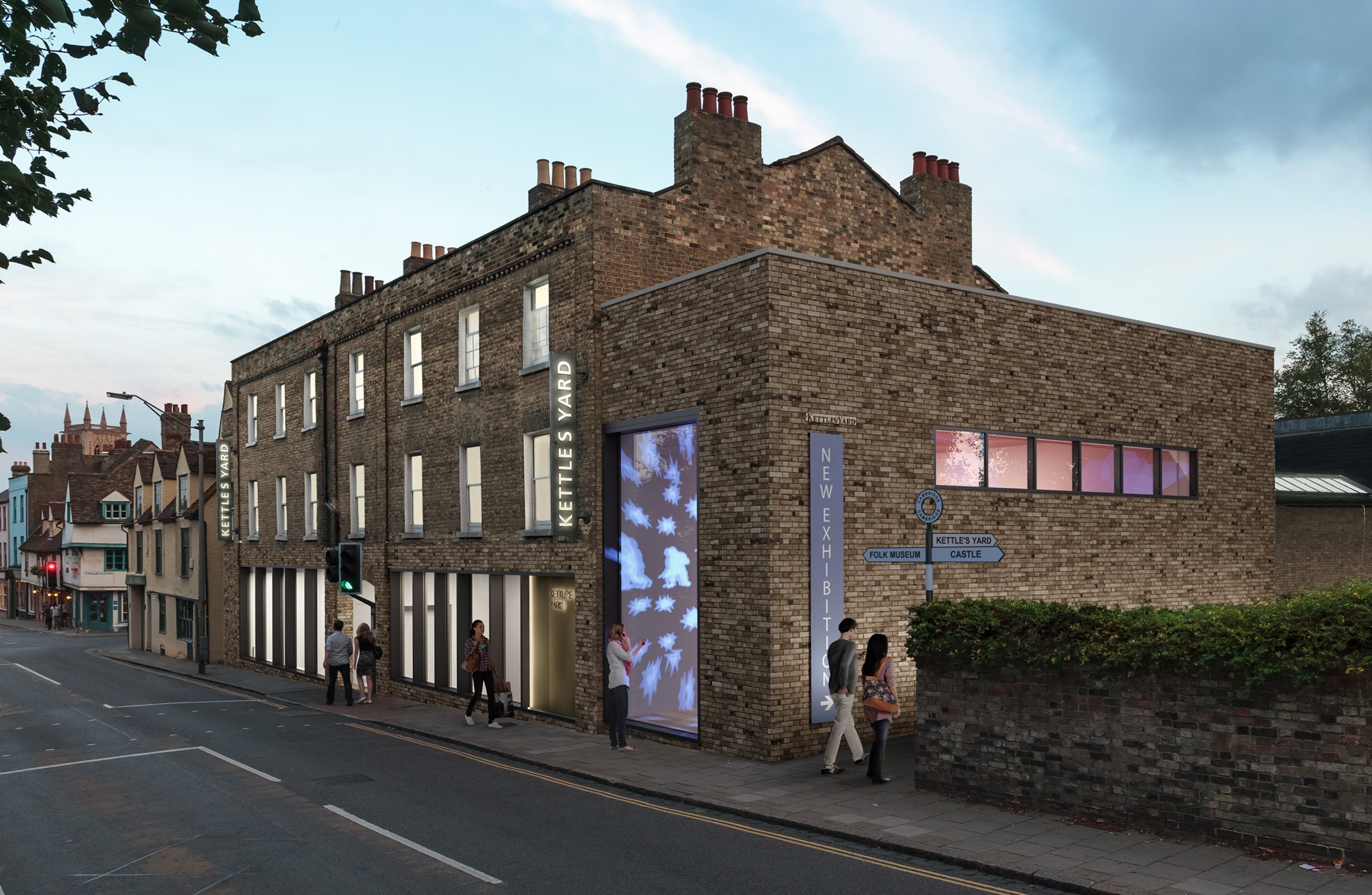 Kettles Yard, Exterior