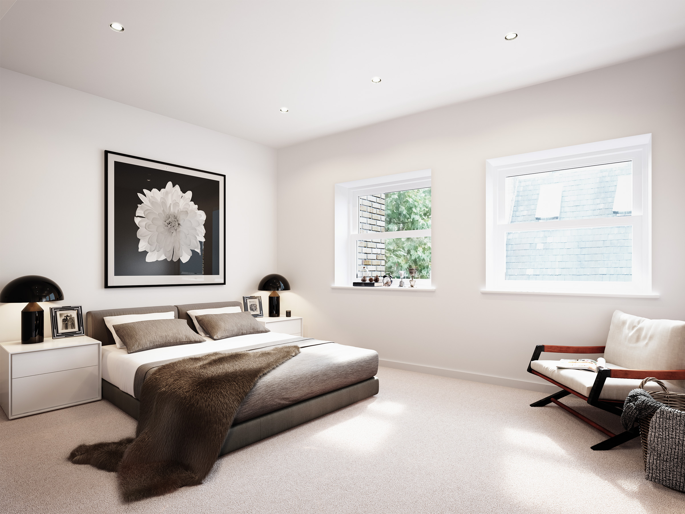 Lovat Lane, Bedroom