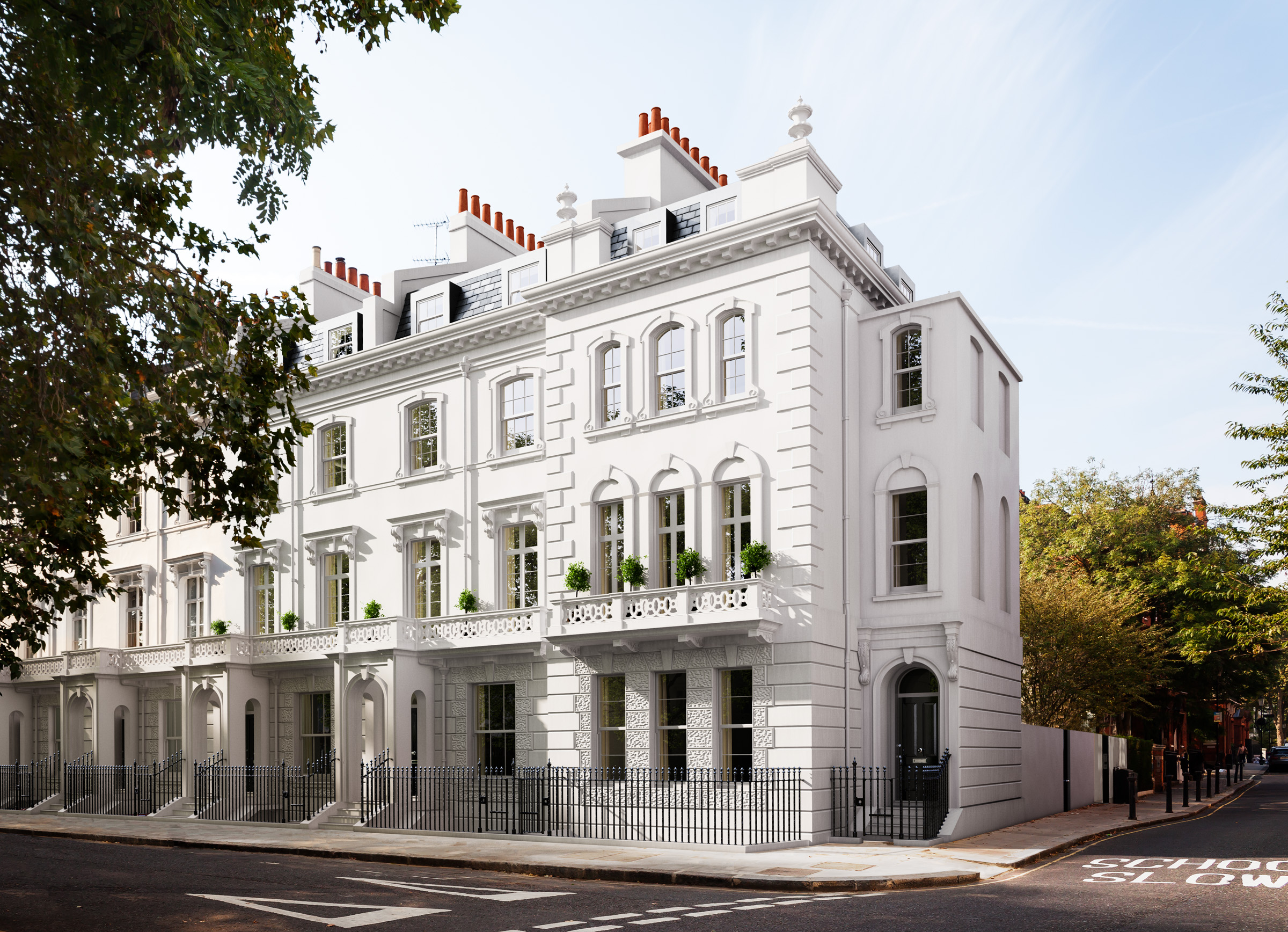 Hereford Square, Exterior
