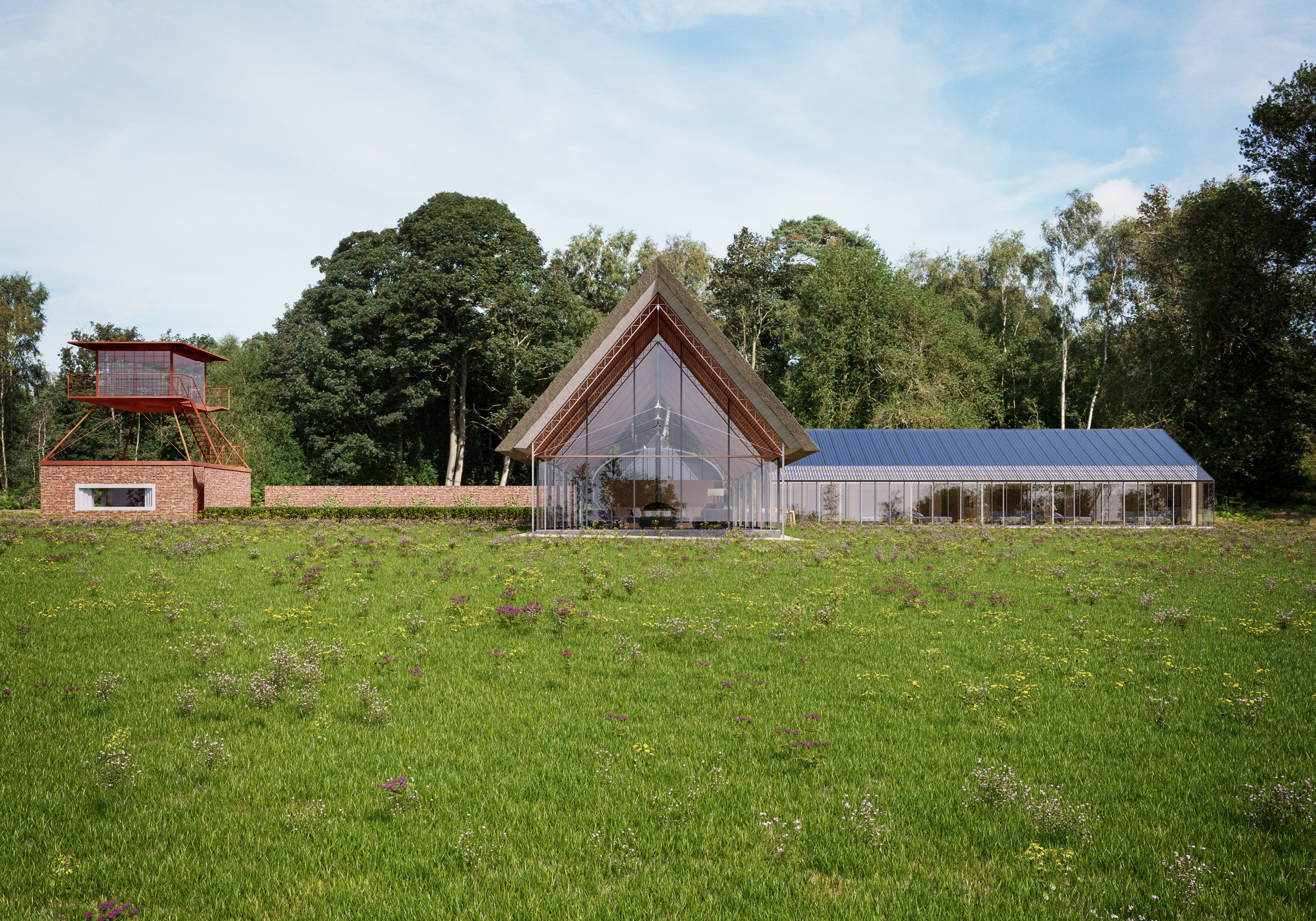 Middle Lodge, Day View
